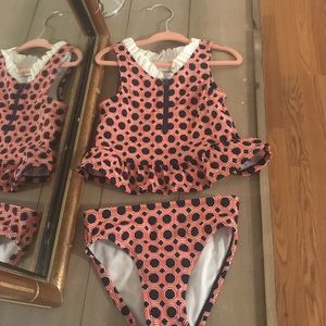 Janie and Jack girls tankini swimsuit, size 5T